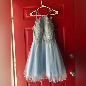 Elegant Blue Dress